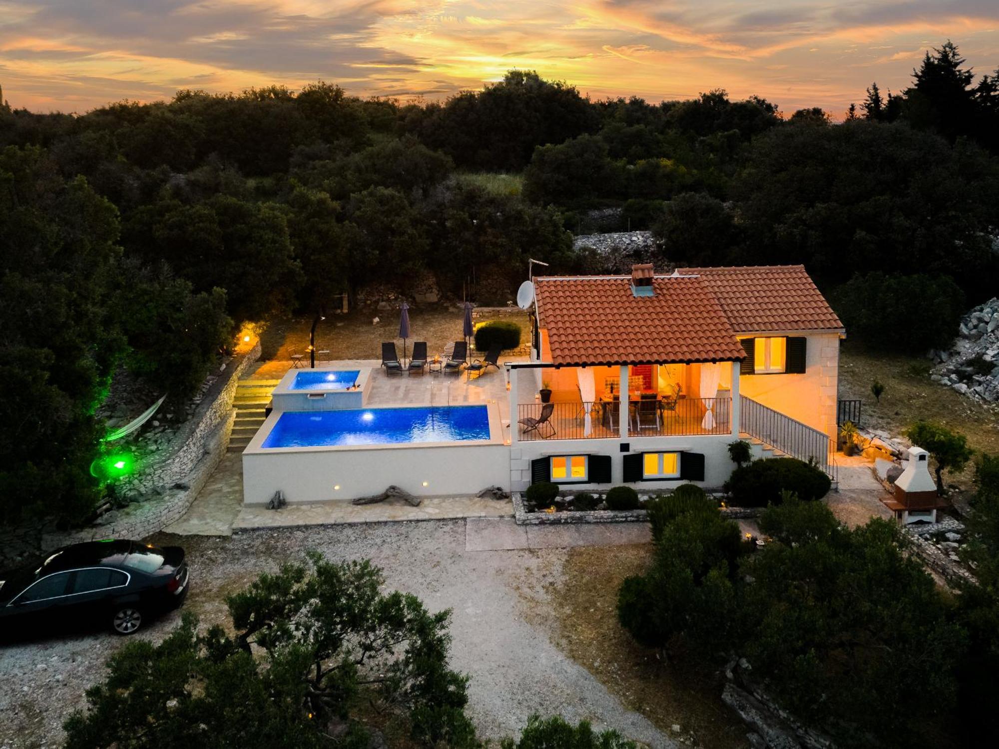Villa Maria Škrip Exteriör bild