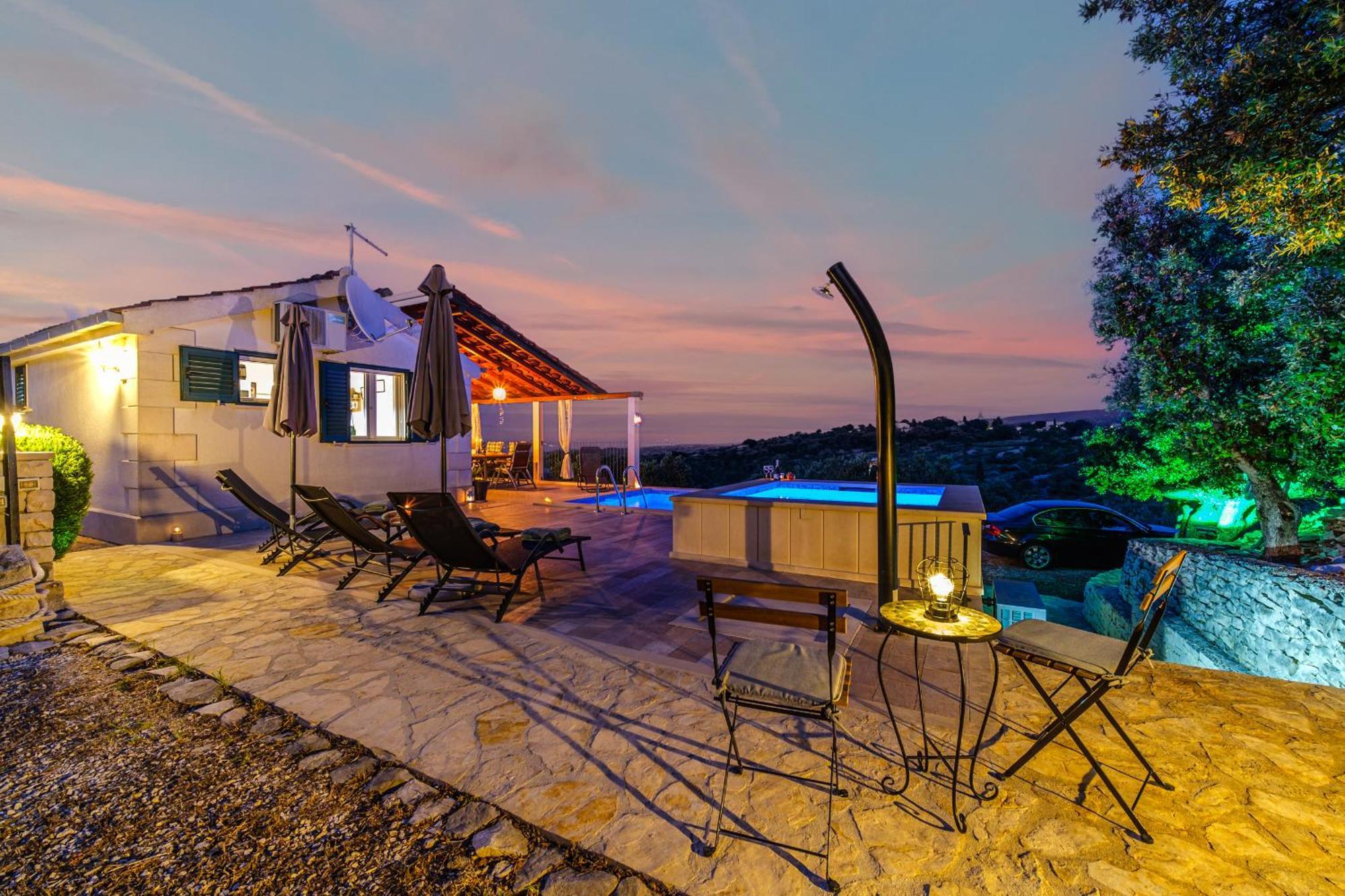 Villa Maria Škrip Exteriör bild